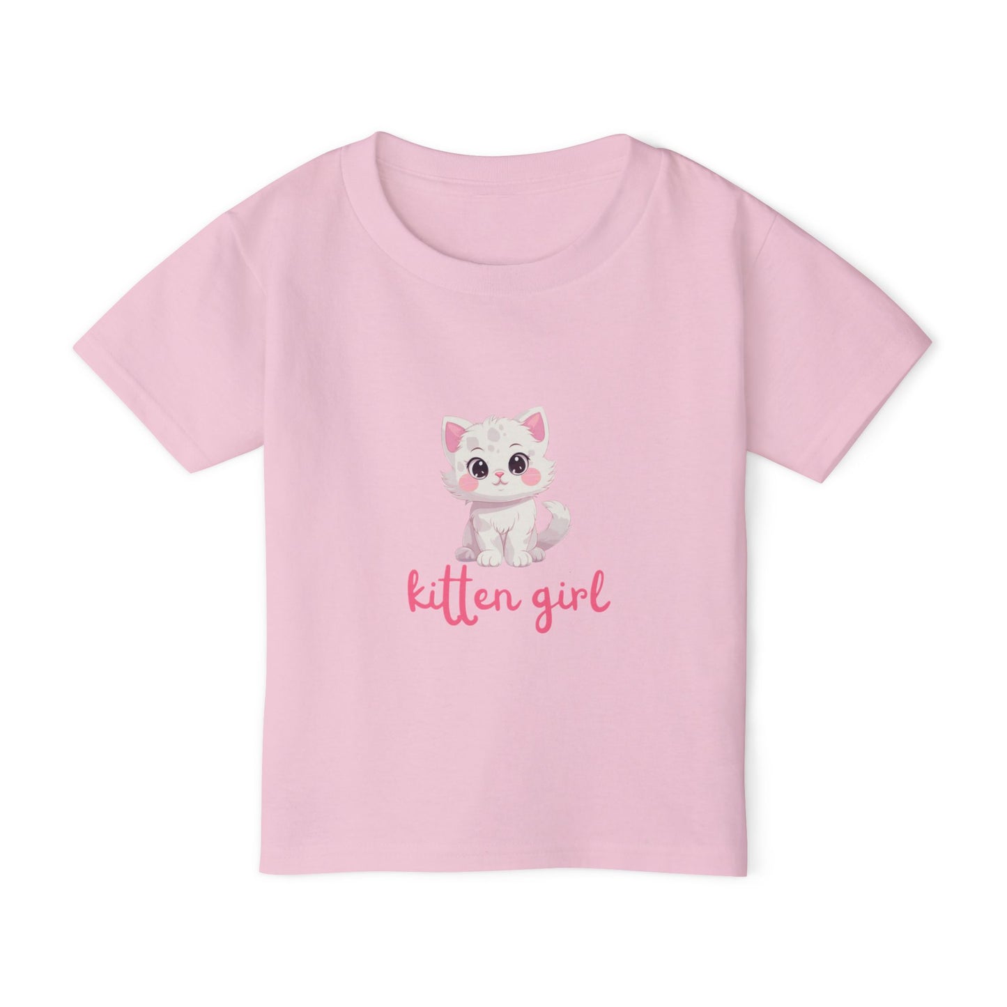 Kitten girl Heavy Cotton™ Toddler T-shirt