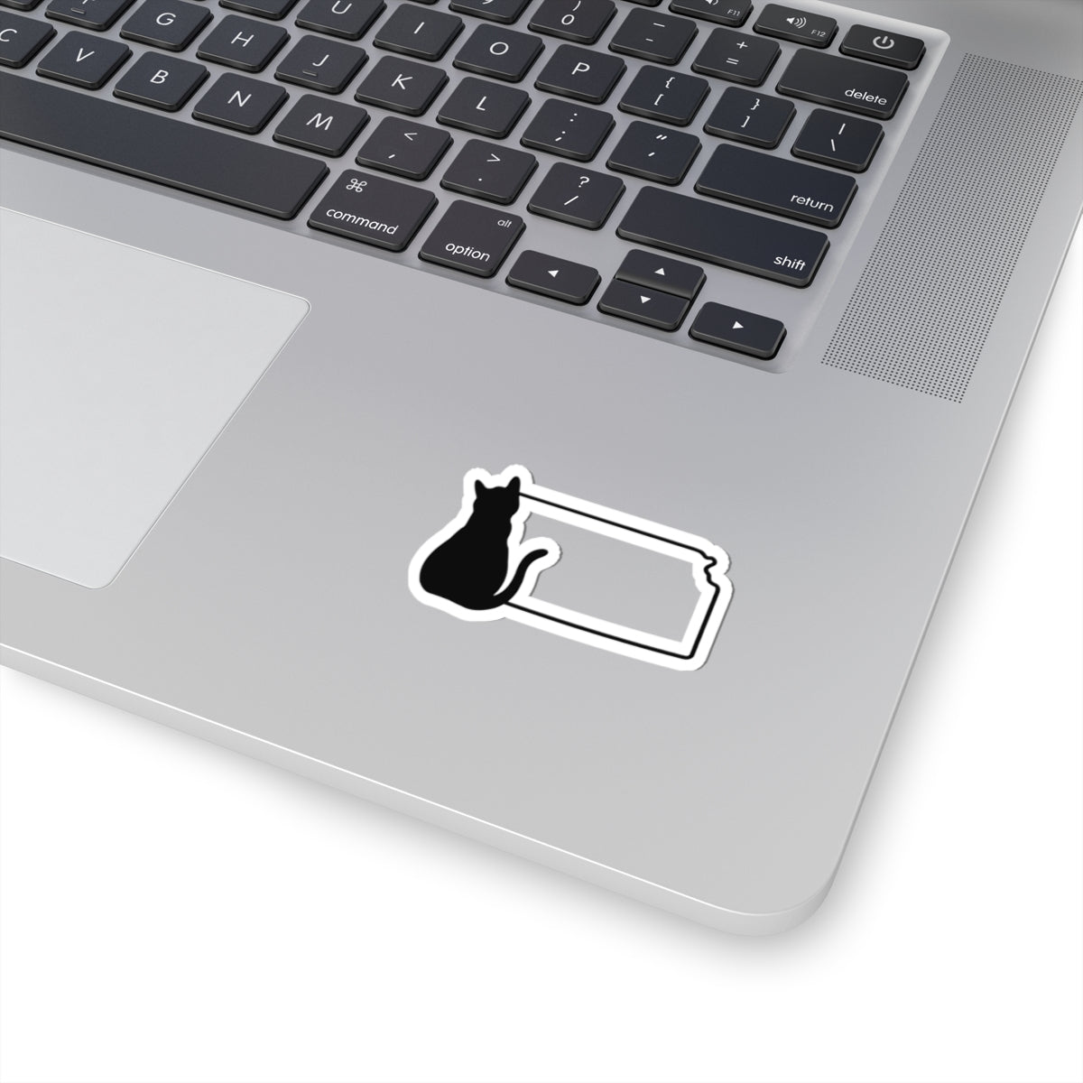 Kansas Cat Laptop Decal