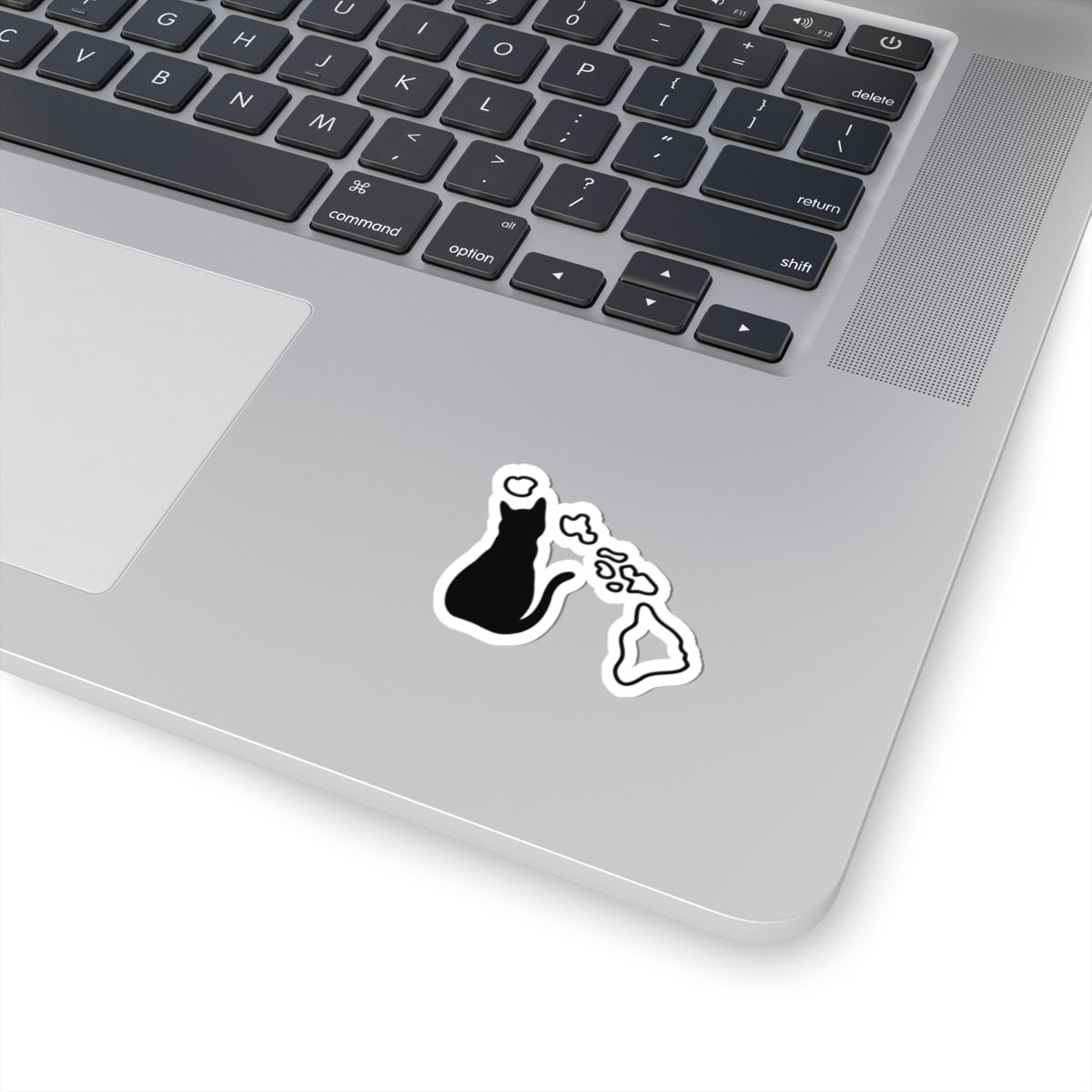 Hawaii Cat Laptop Decal