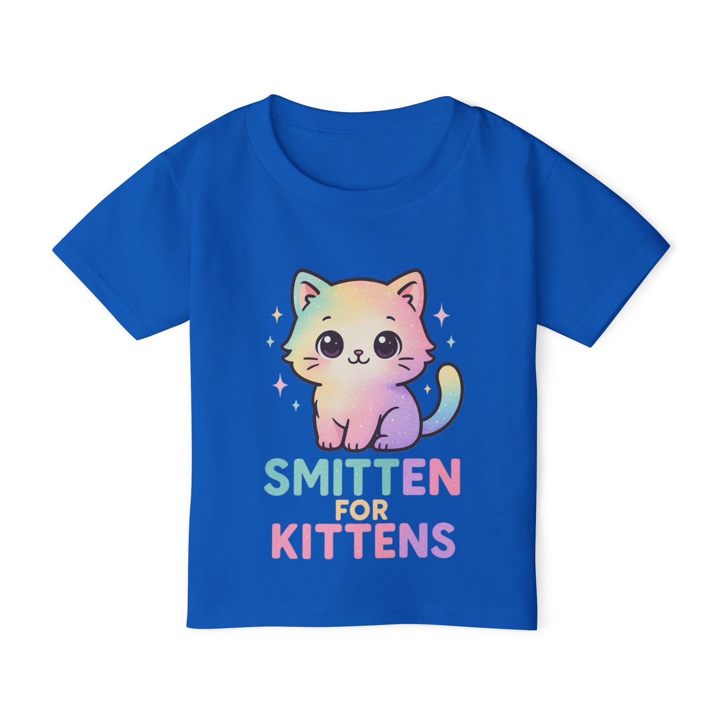 Smitten for kittens rainbow Heavy Cotton™ Toddler T-shirt
