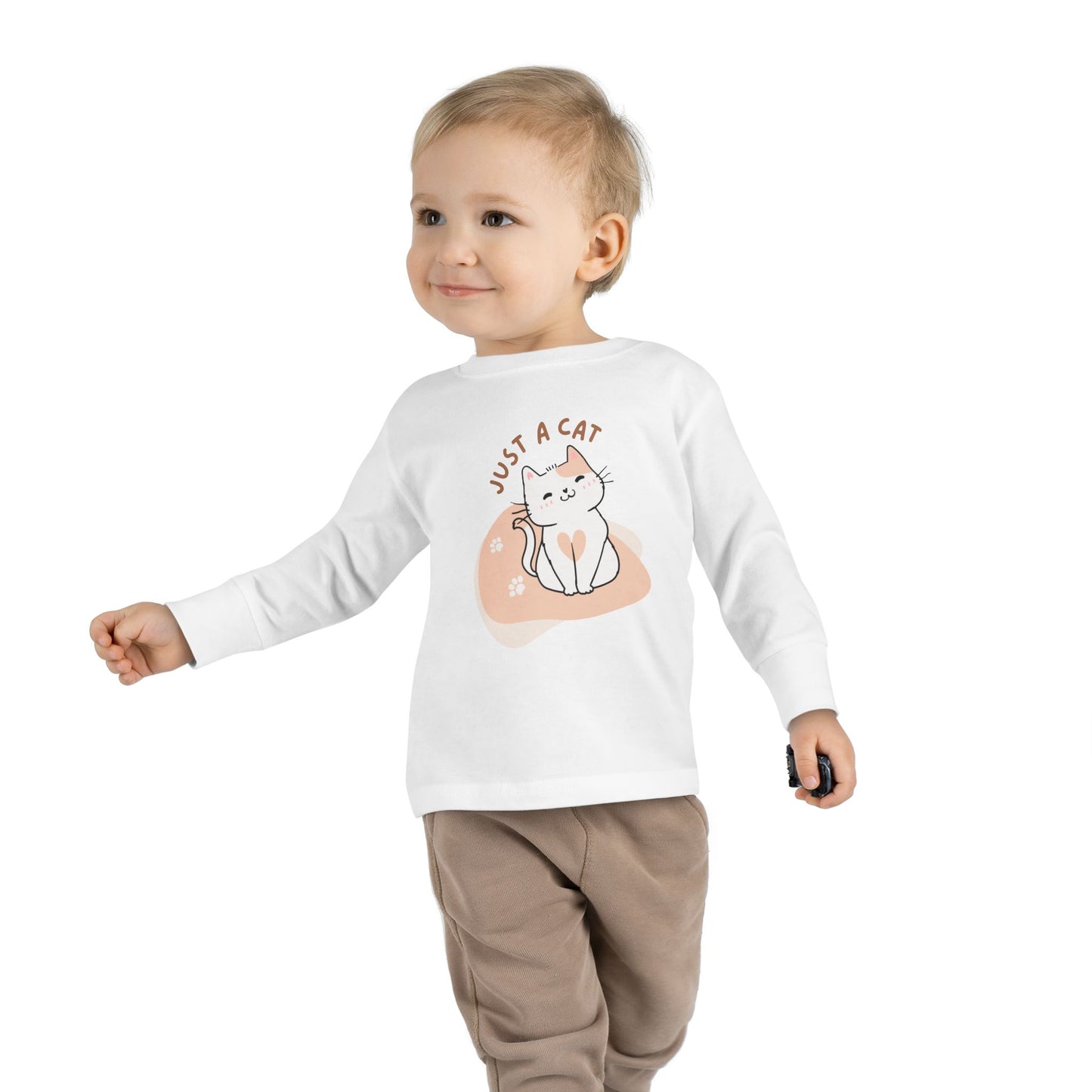 Just a cat Toddler Long Sleeve Tee