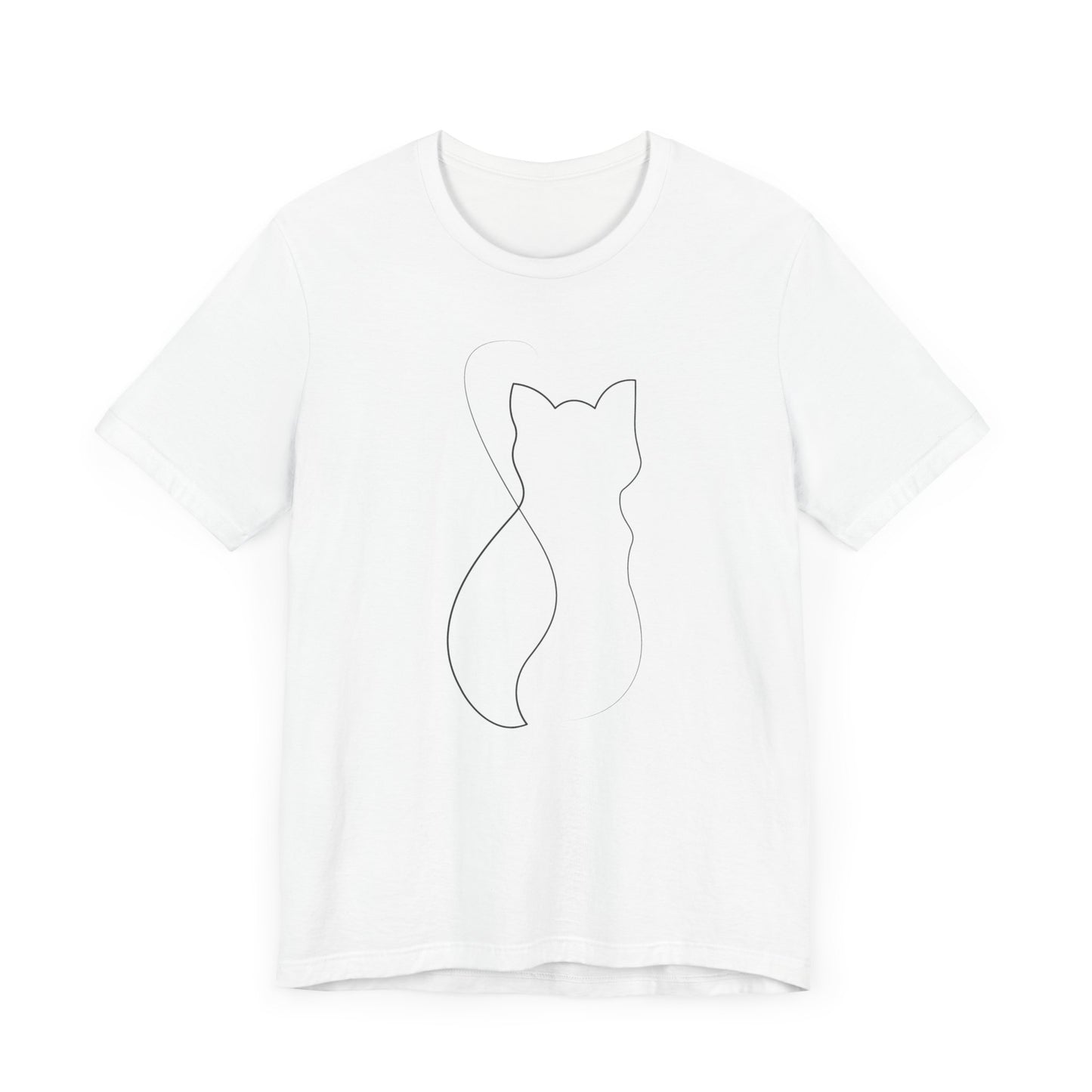 Delicate cat Unisex Jersey Short Sleeve Tee