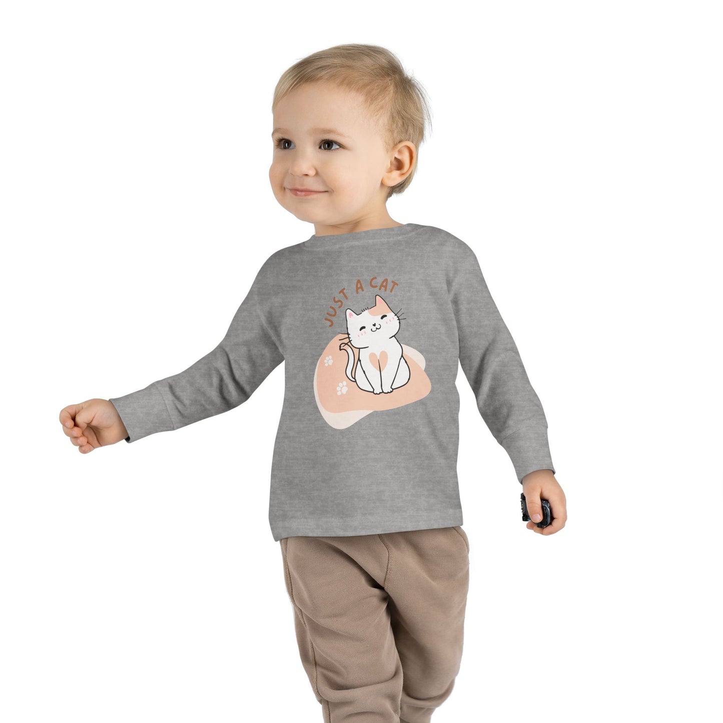 Just a cat Toddler Long Sleeve Tee