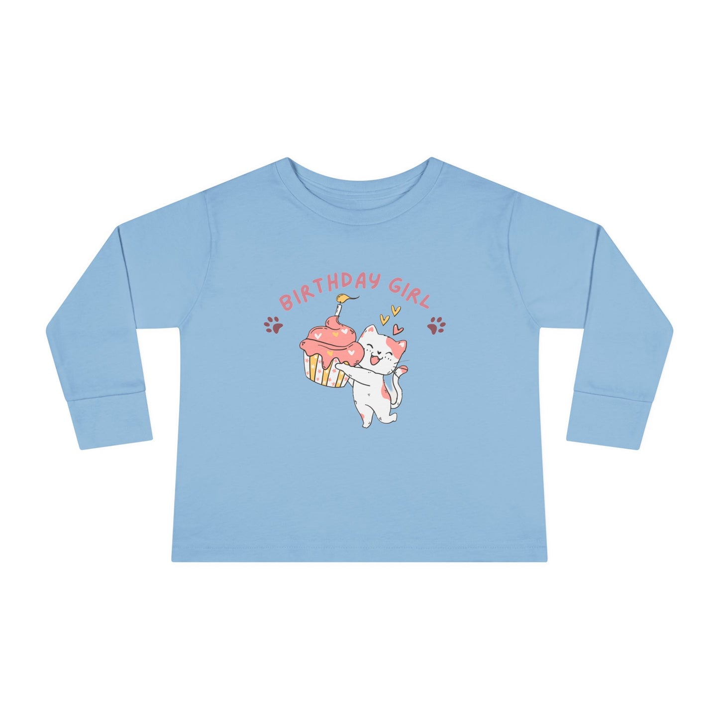 Birthday girl Toddler Long Sleeve Tee