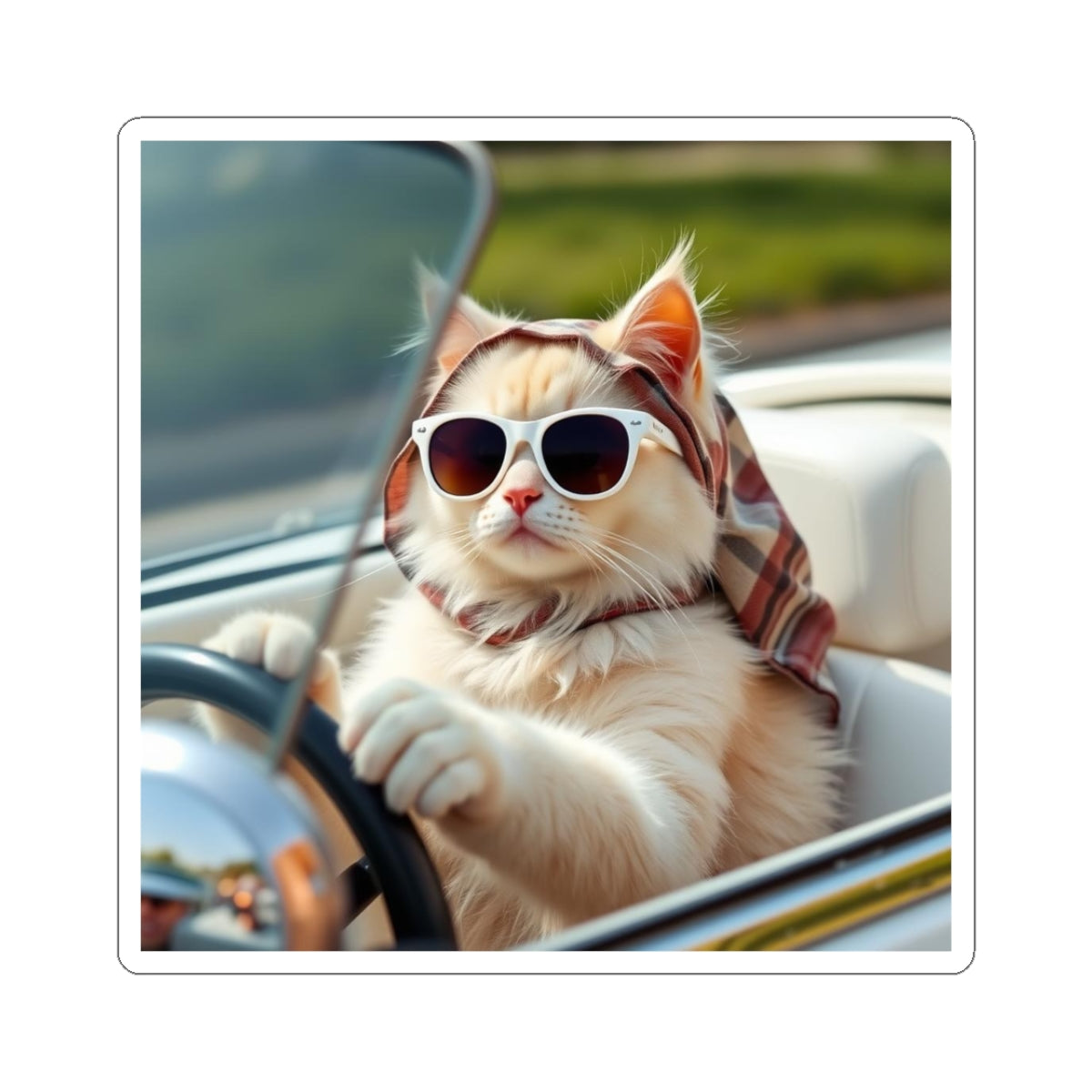Happy cats decals