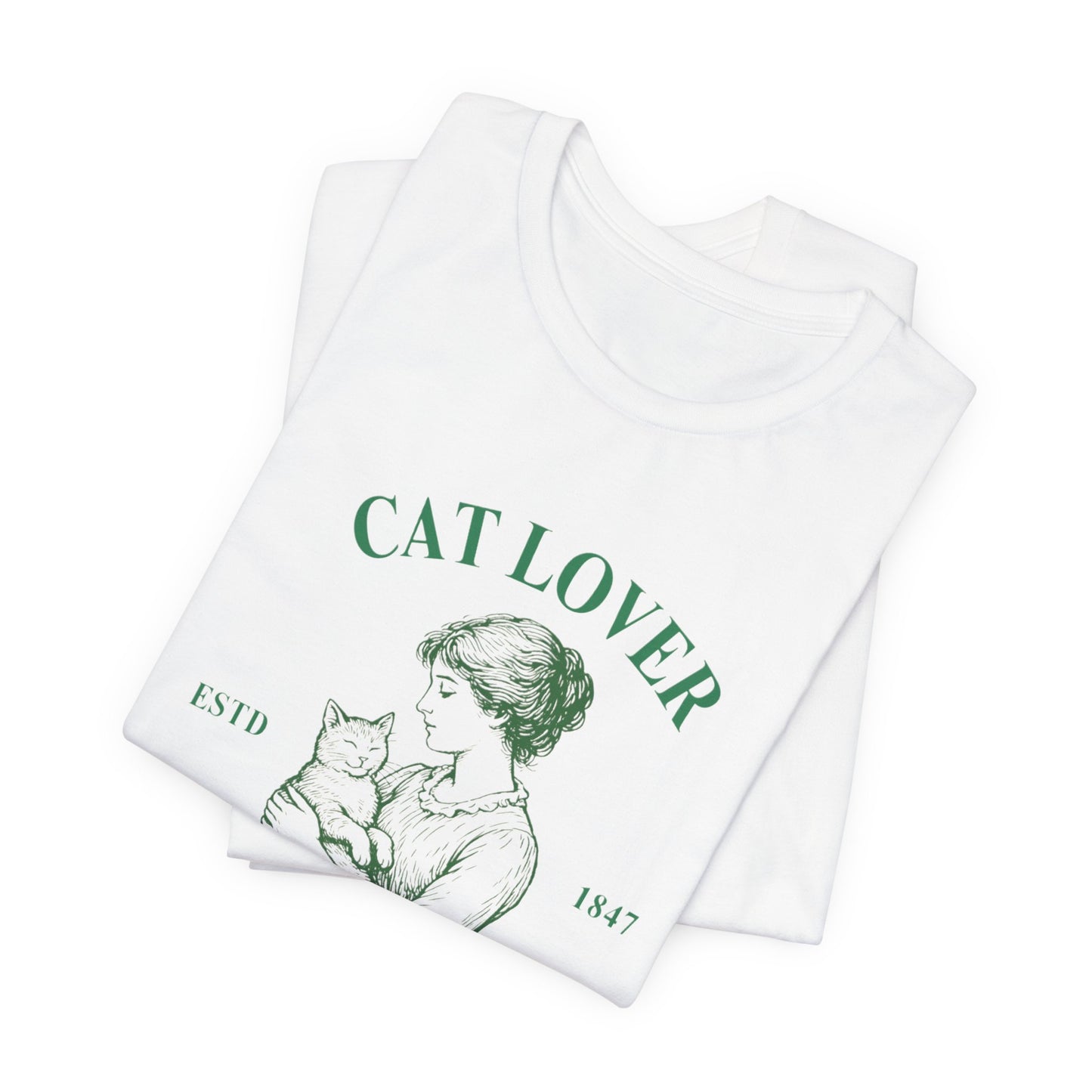 Born to be a Cat Lady Unisex Jersey Short Sleeve Tee