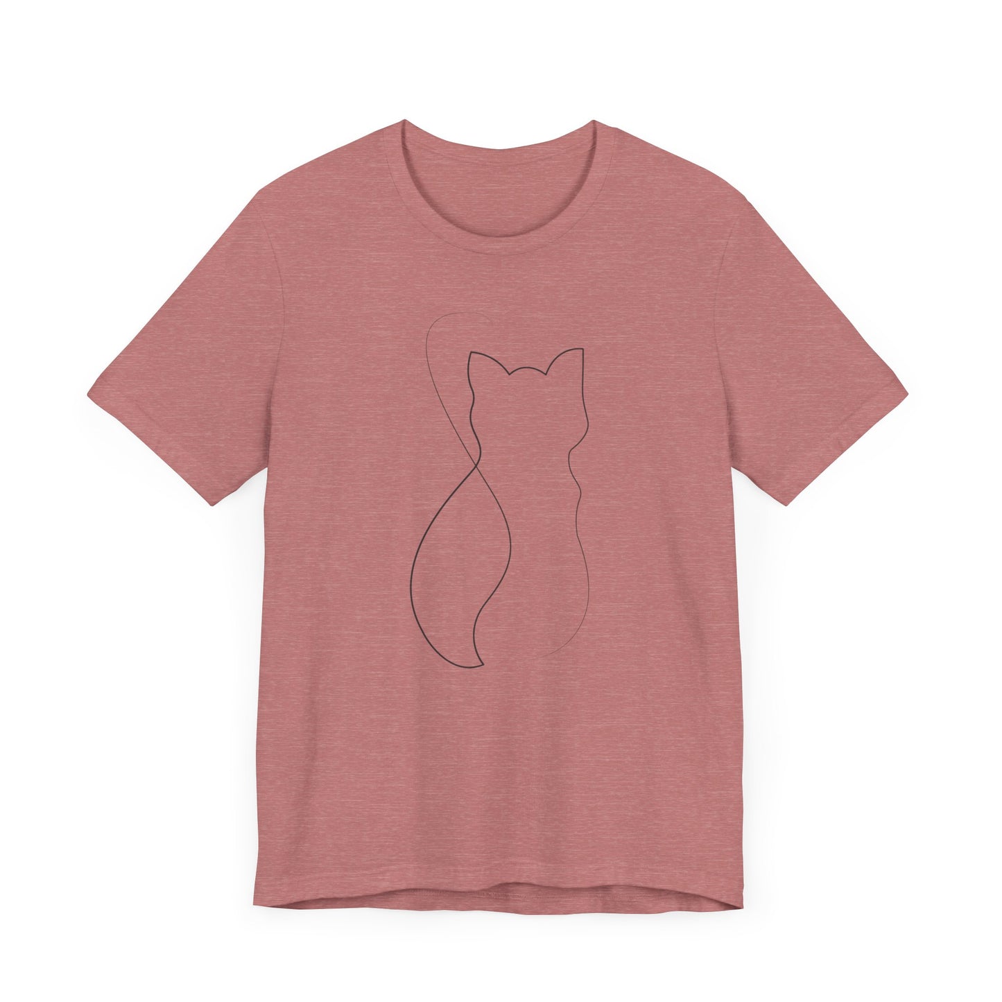 Delicate cat Unisex Jersey Short Sleeve Tee