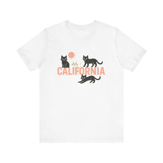 California Cats Unisex Jersey Short Sleeve Tee