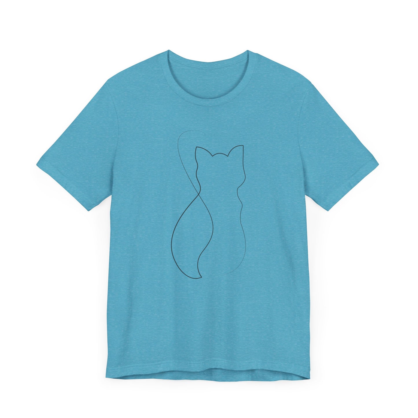 Delicate cat Unisex Jersey Short Sleeve Tee