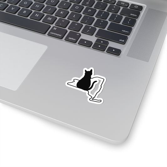 New York Cat Laptop Decal