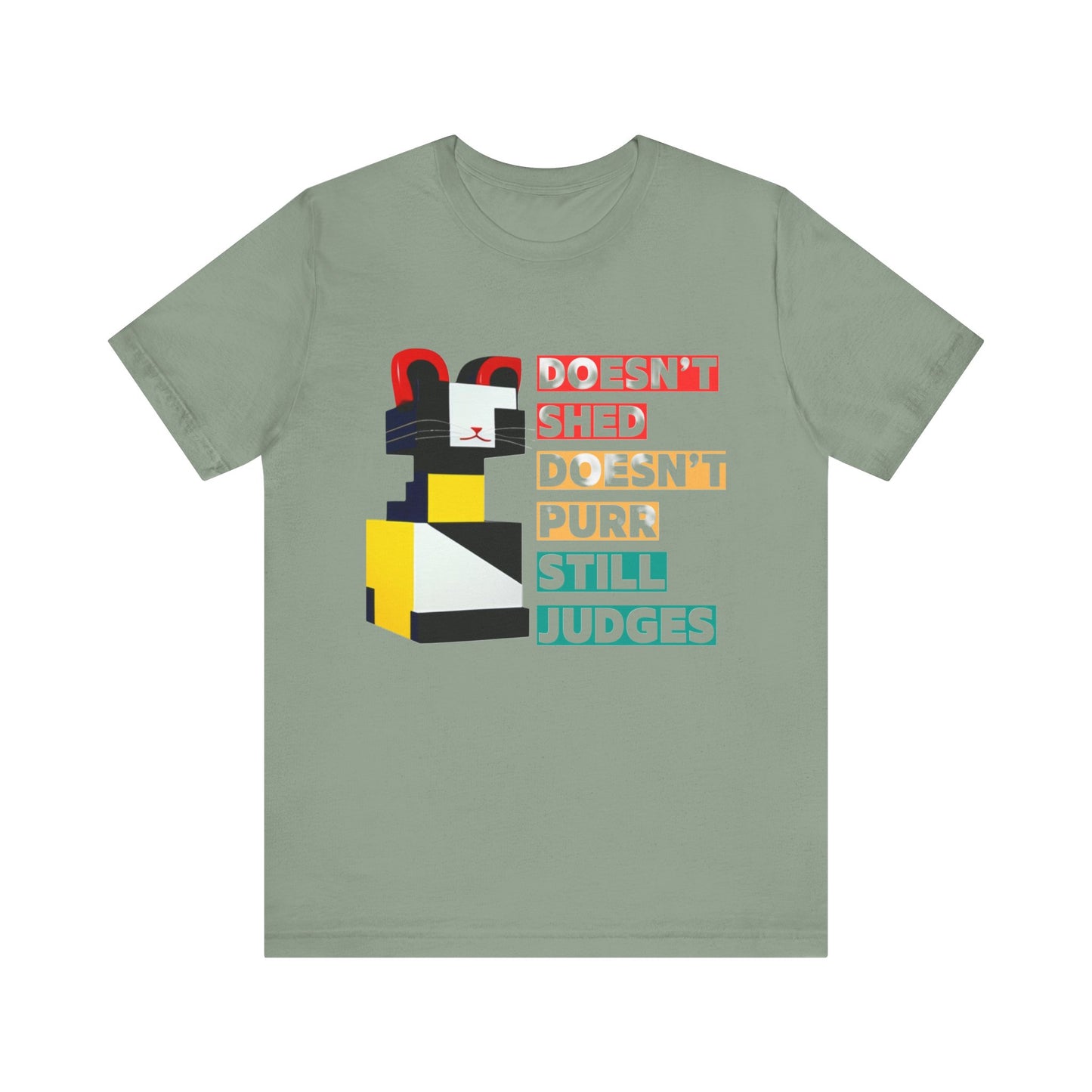 Lego Cat Unisex Jersey Short Sleeve Tee