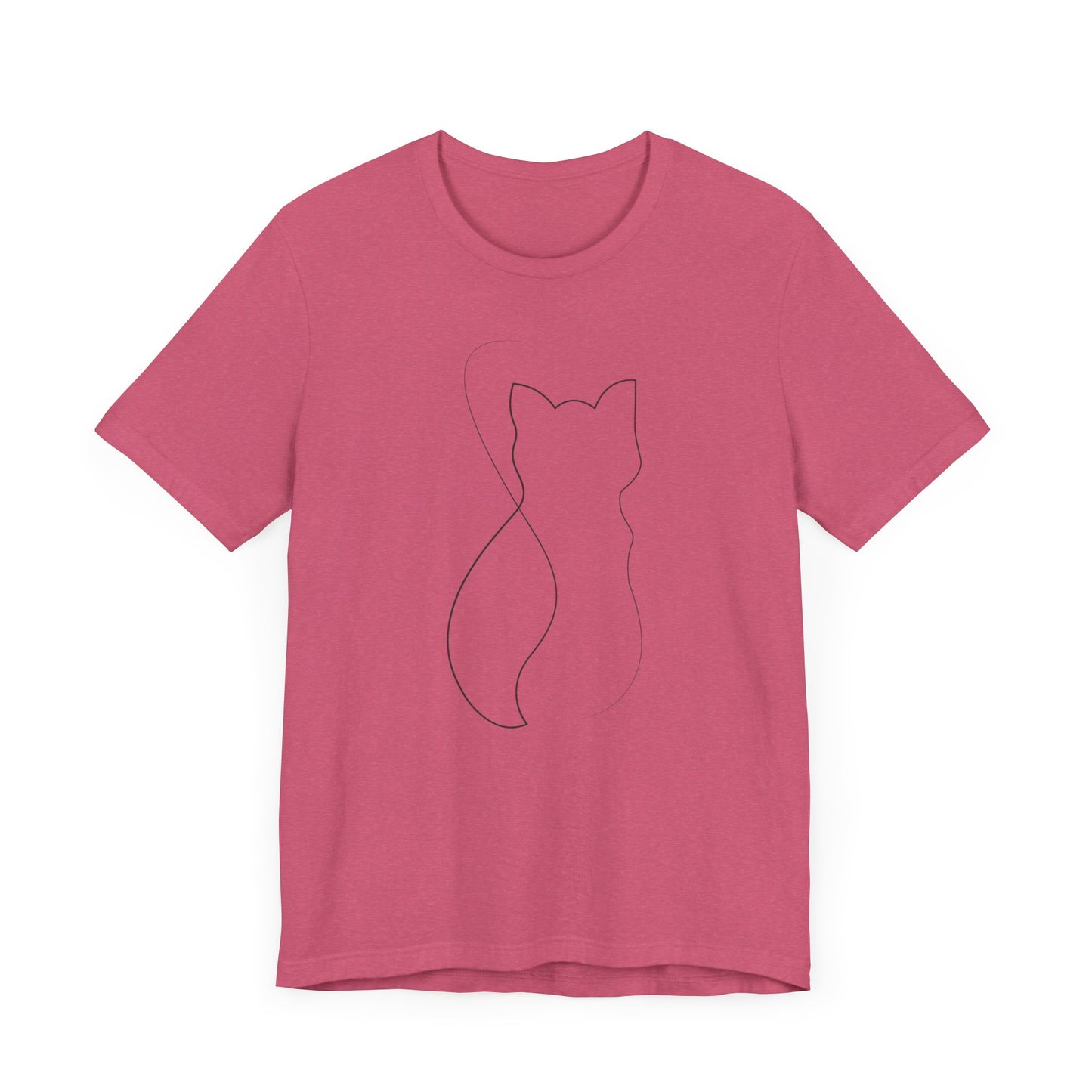 Delicate cat Unisex Jersey Short Sleeve Tee