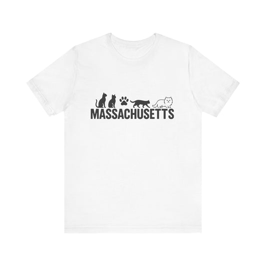 Massachusetts Unisex Jersey Short Sleeve Tee