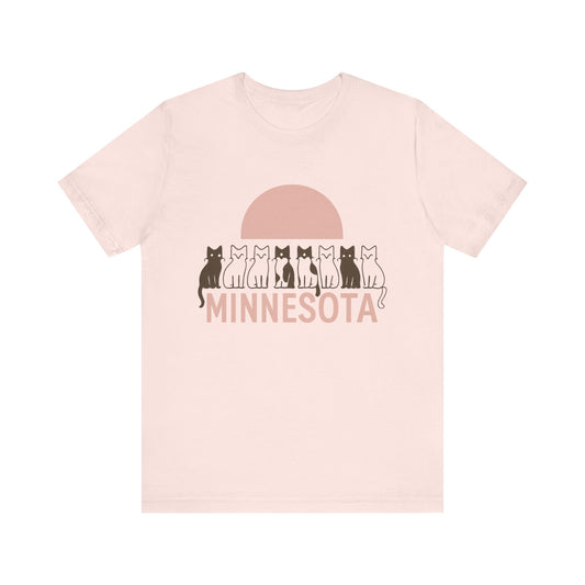 Minnesota Cats Unisex Jersey Short Sleeve Tee