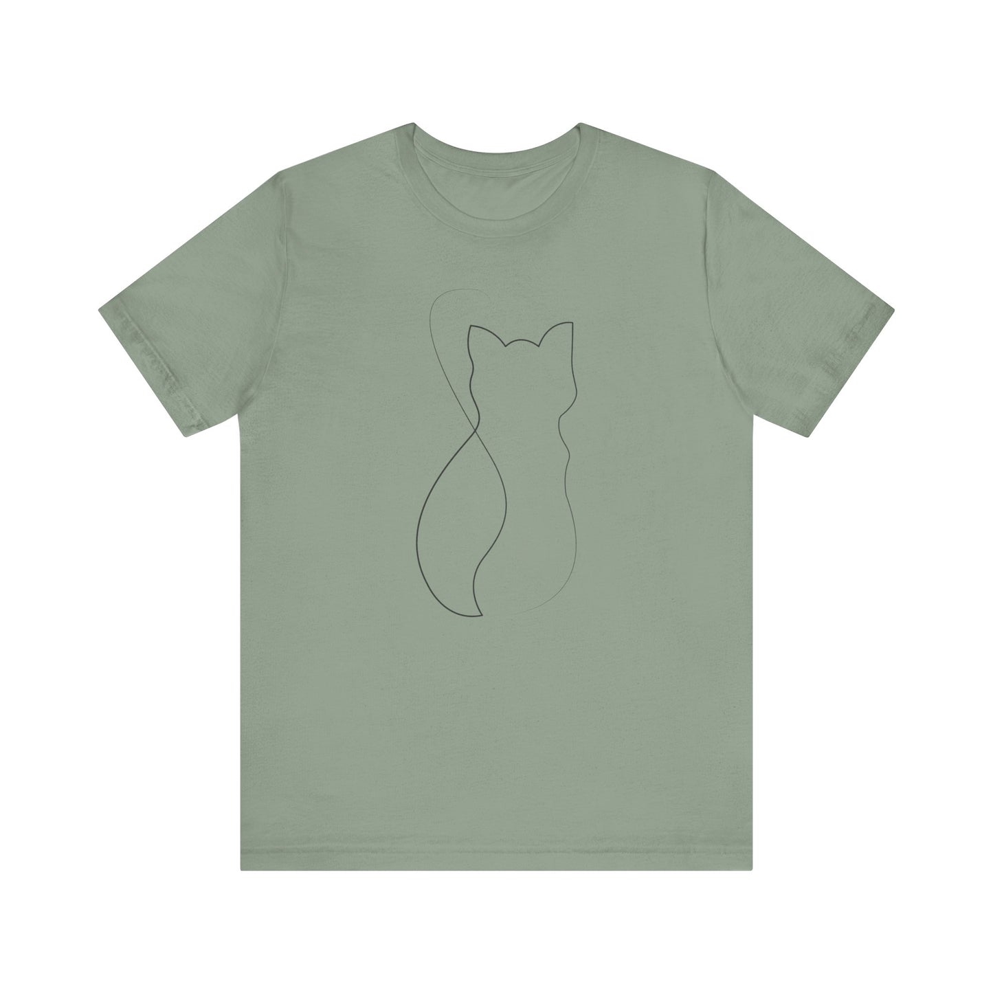 Delicate cat Unisex Jersey Short Sleeve Tee