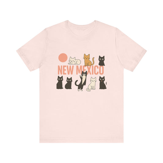 New Mexico cats Unisex Jersey Short Sleeve Tee