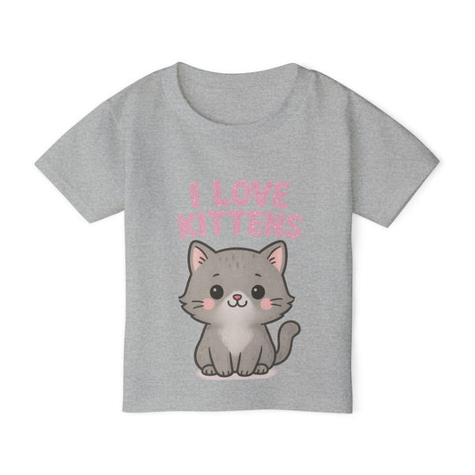 I love kittens Heavy Cotton™ Toddler T-shirt