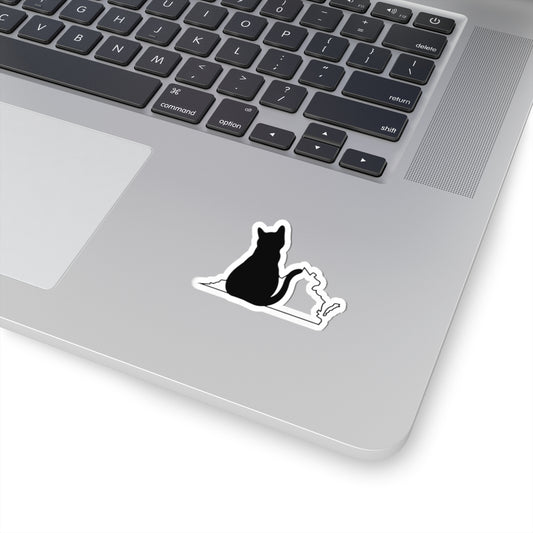 Virginia Cat Laptop Decal