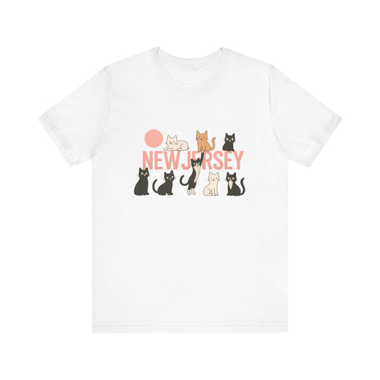 New Jersey Cats Unisex Jersey Short Sleeve Tee