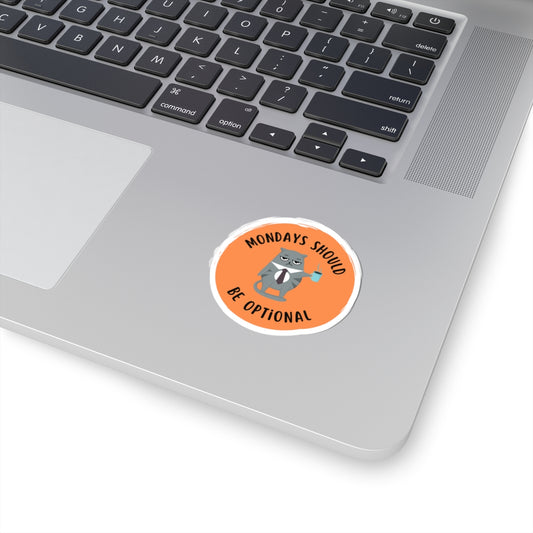 Monday should be optional - Laptop Decal
