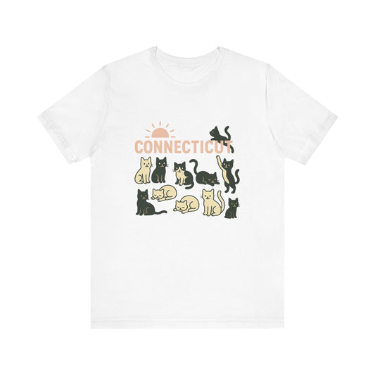 Connecticut Cats Unisex Jersey Short Sleeve Tee