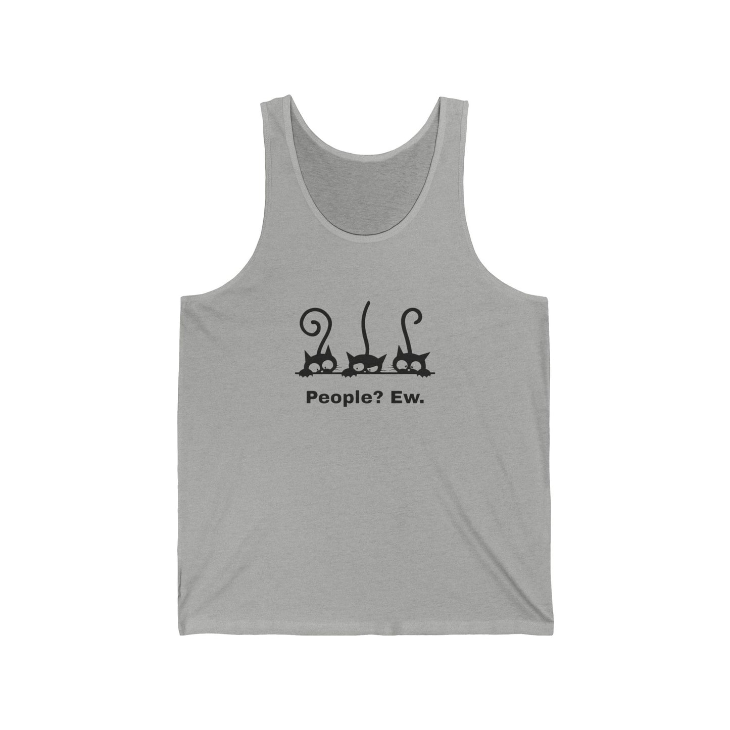 People Ew Unisex Jersey Tank Top