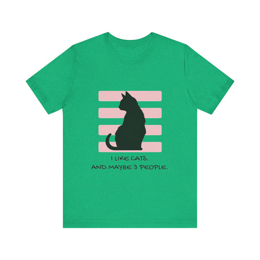 3 People Unisex Jersey Short Sleeve Tee