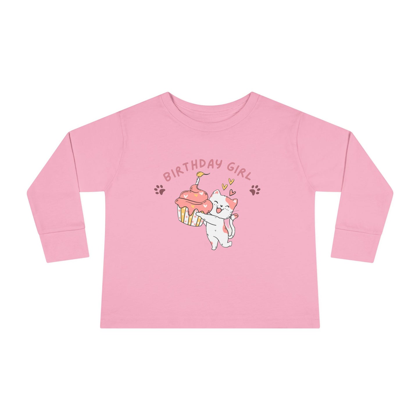 Birthday girl Toddler Long Sleeve Tee