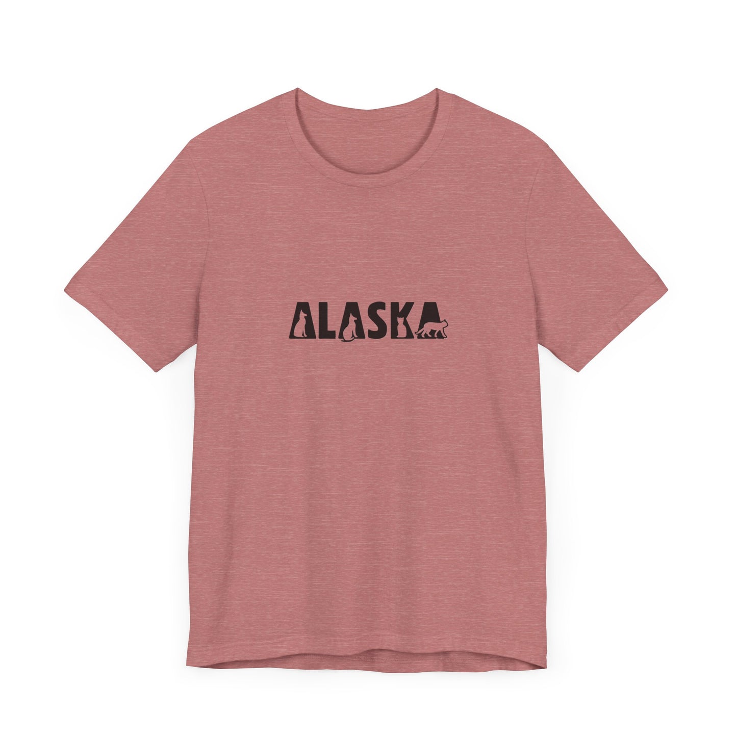 Alaska cat letters Unisex Jersey Short Sleeve Tee