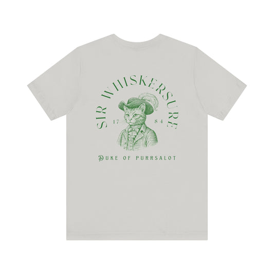 Sir Whiskersure Unisex Jersey Short Sleeve Tee