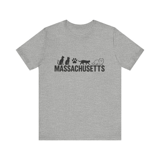 Massachusetts Unisex Jersey Short Sleeve Tee