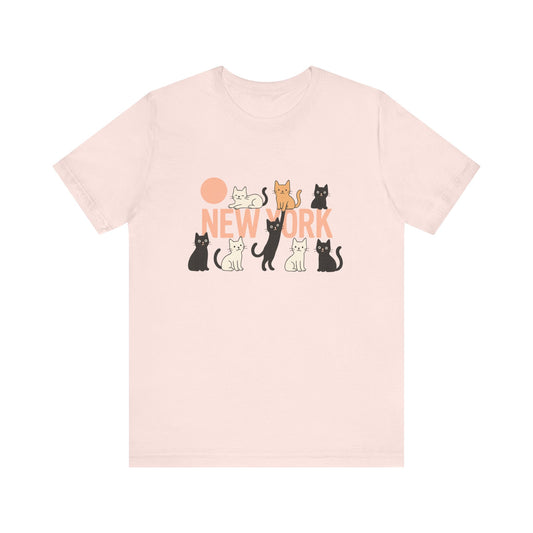 New York Cats Unisex Jersey Short Sleeve Tee