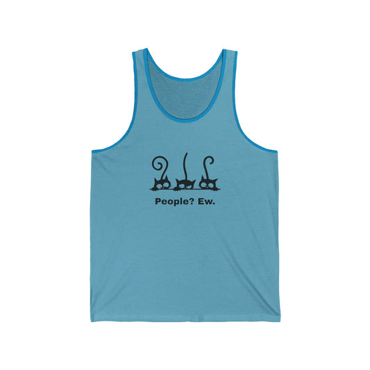 People Ew Unisex Jersey Tank Top