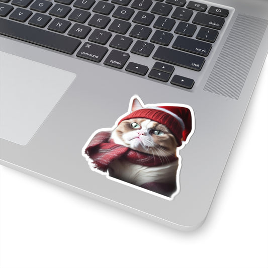 Crabby cat a15 – Funny Laptop Decal