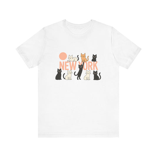 New York Cats Unisex Jersey Short Sleeve Tee