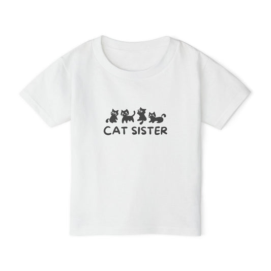 Cat sister Heavy Cotton™ Toddler T-shirt