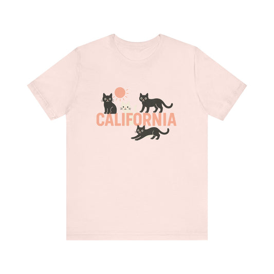 California Cats Unisex Jersey Short Sleeve Tee