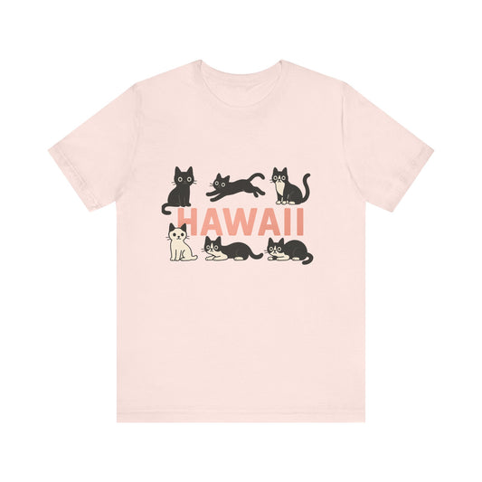 Hawaii Cats Unisex Jersey Short Sleeve Tee