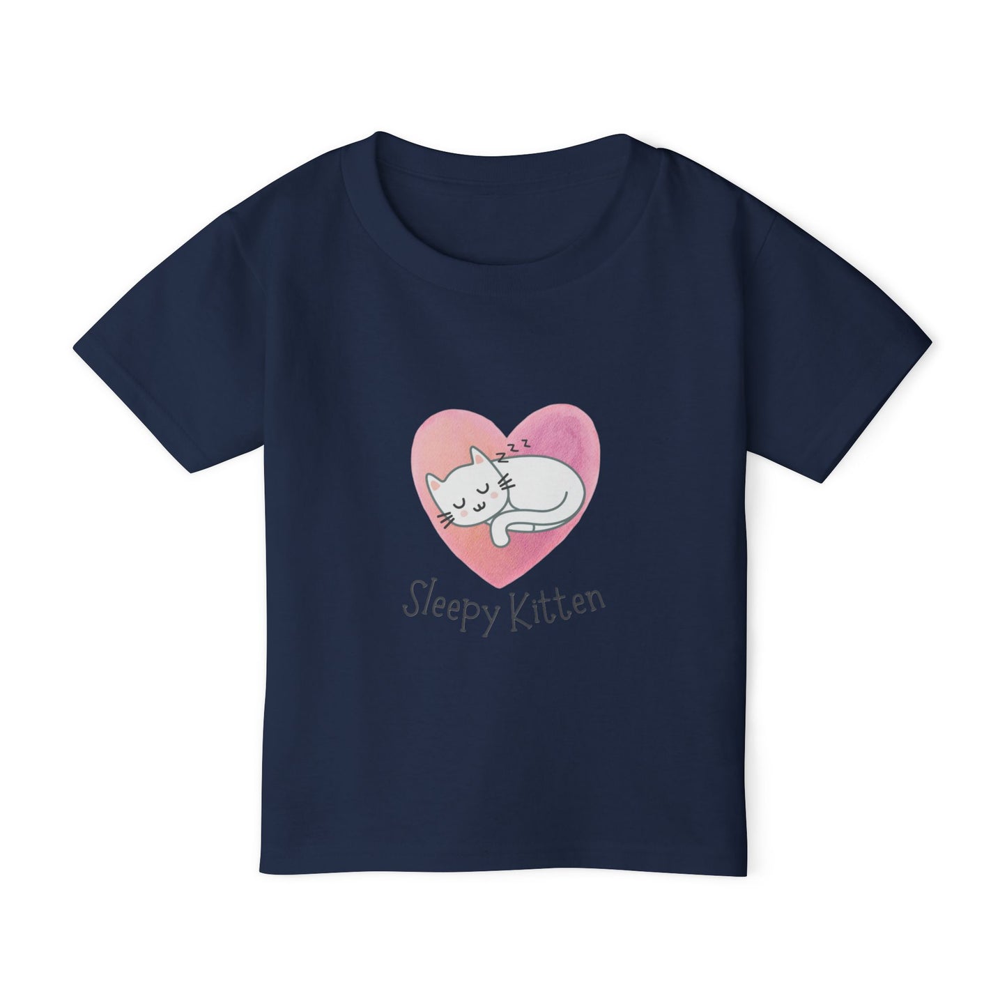 Sleepy kitten Heavy Cotton™ Toddler T-shirt