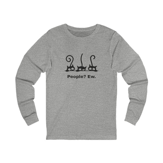People Ew Unisex Jersey Long Sleeve Tee