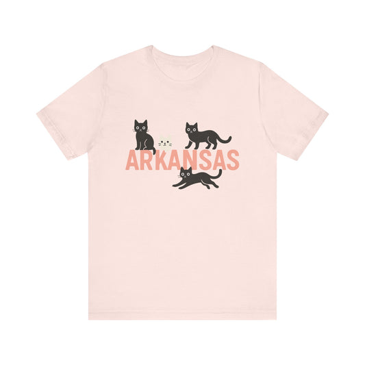 Arkansas Cats Unisex Jersey Short Sleeve Tee