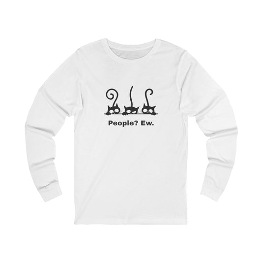 People Ew Unisex Jersey Long Sleeve Tee