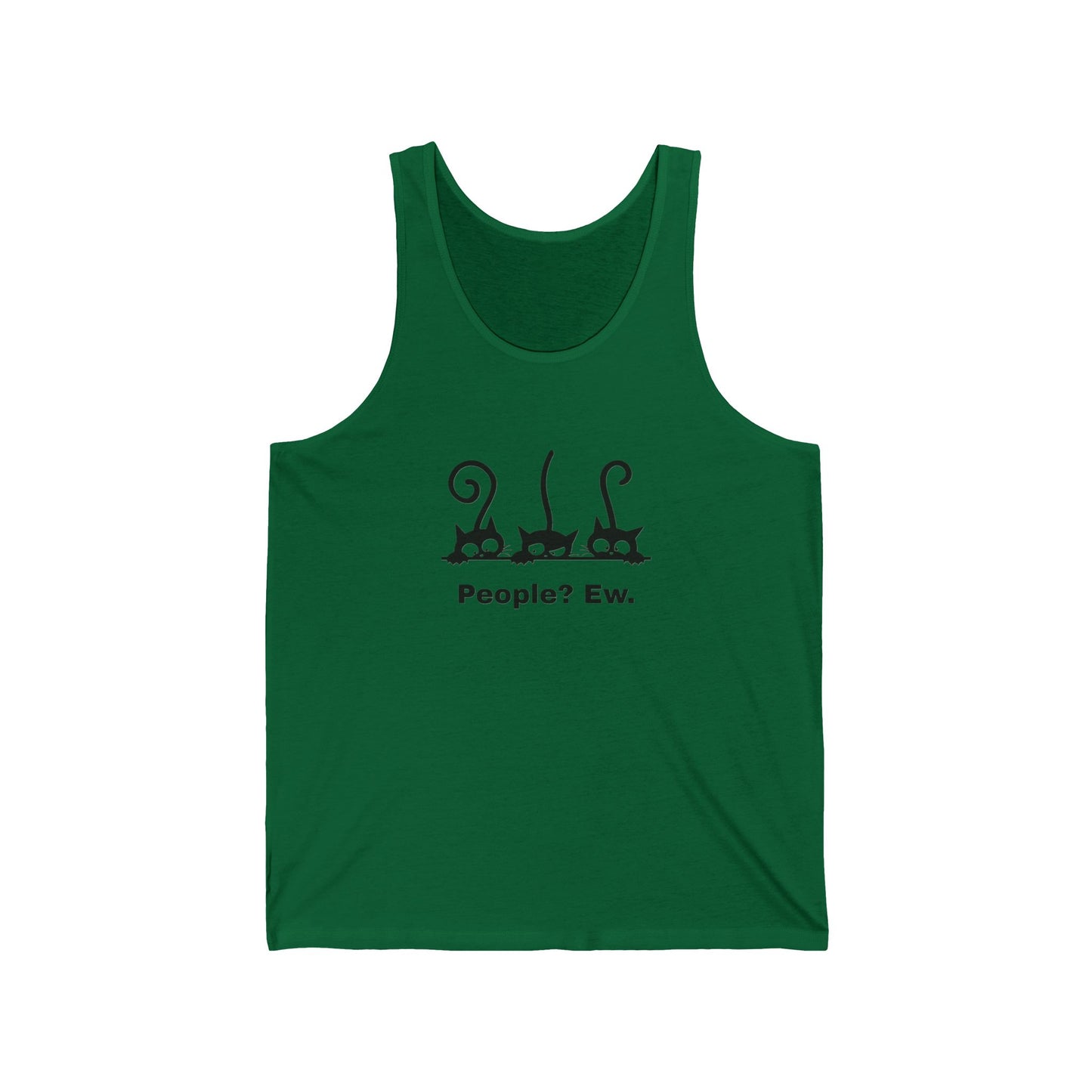 People Ew Unisex Jersey Tank Top