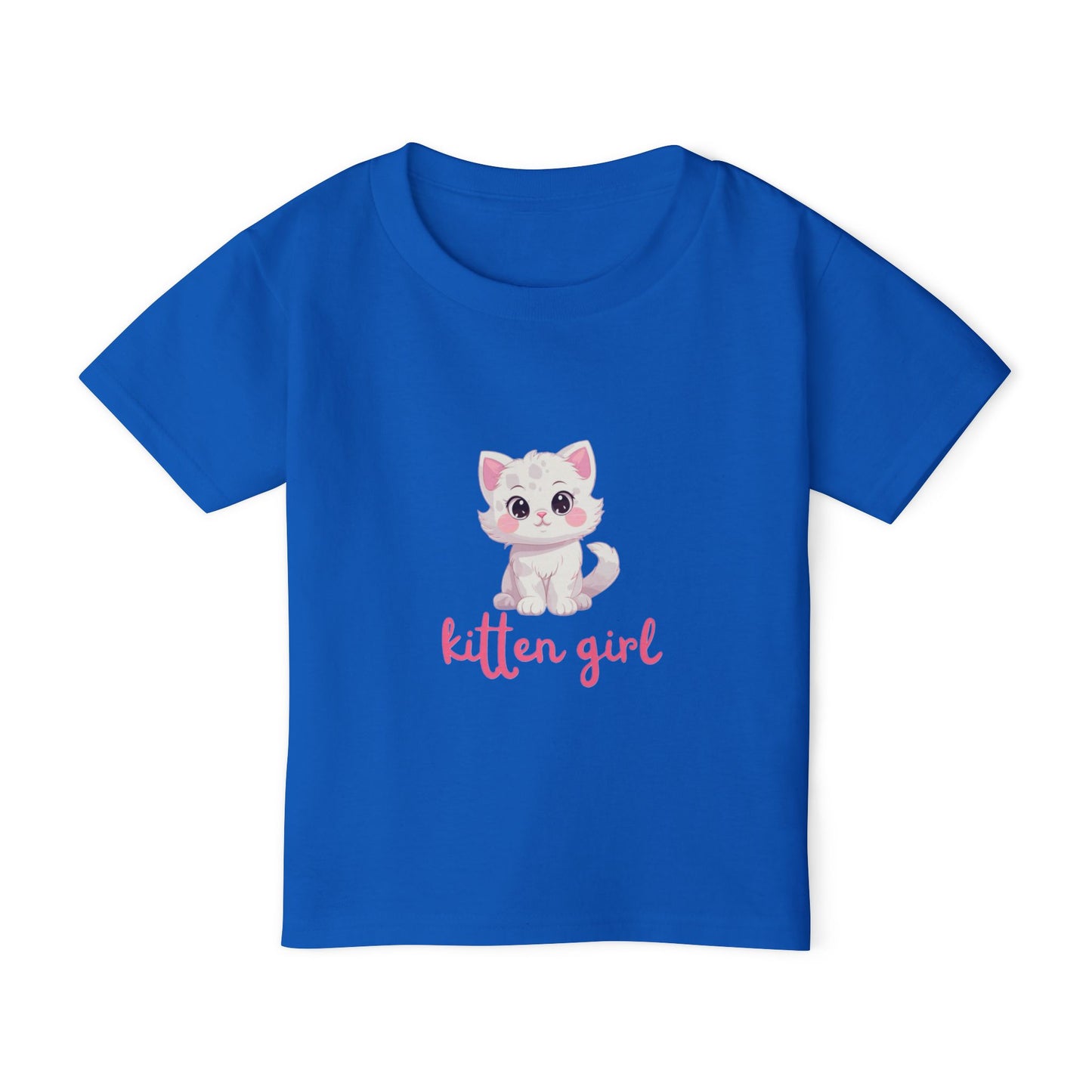 Kitten girl Heavy Cotton™ Toddler T-shirt