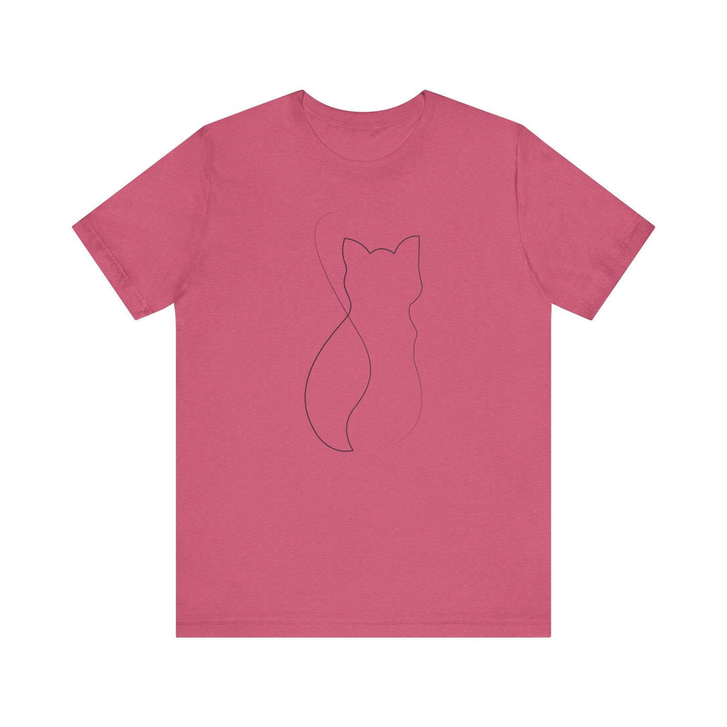 Delicate cat Unisex Jersey Short Sleeve Tee