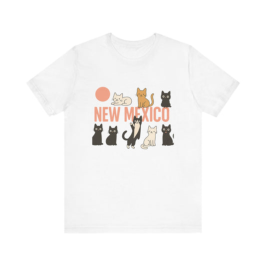 New Mexico cats Unisex Jersey Short Sleeve Tee