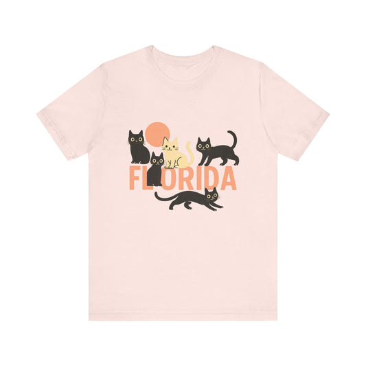 Florida Cats Unisex Jersey Short Sleeve Tee