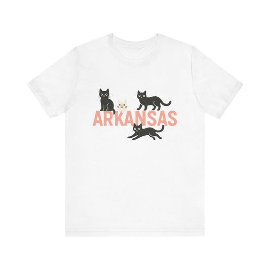 Arkansas Cats Unisex Jersey Short Sleeve Tee