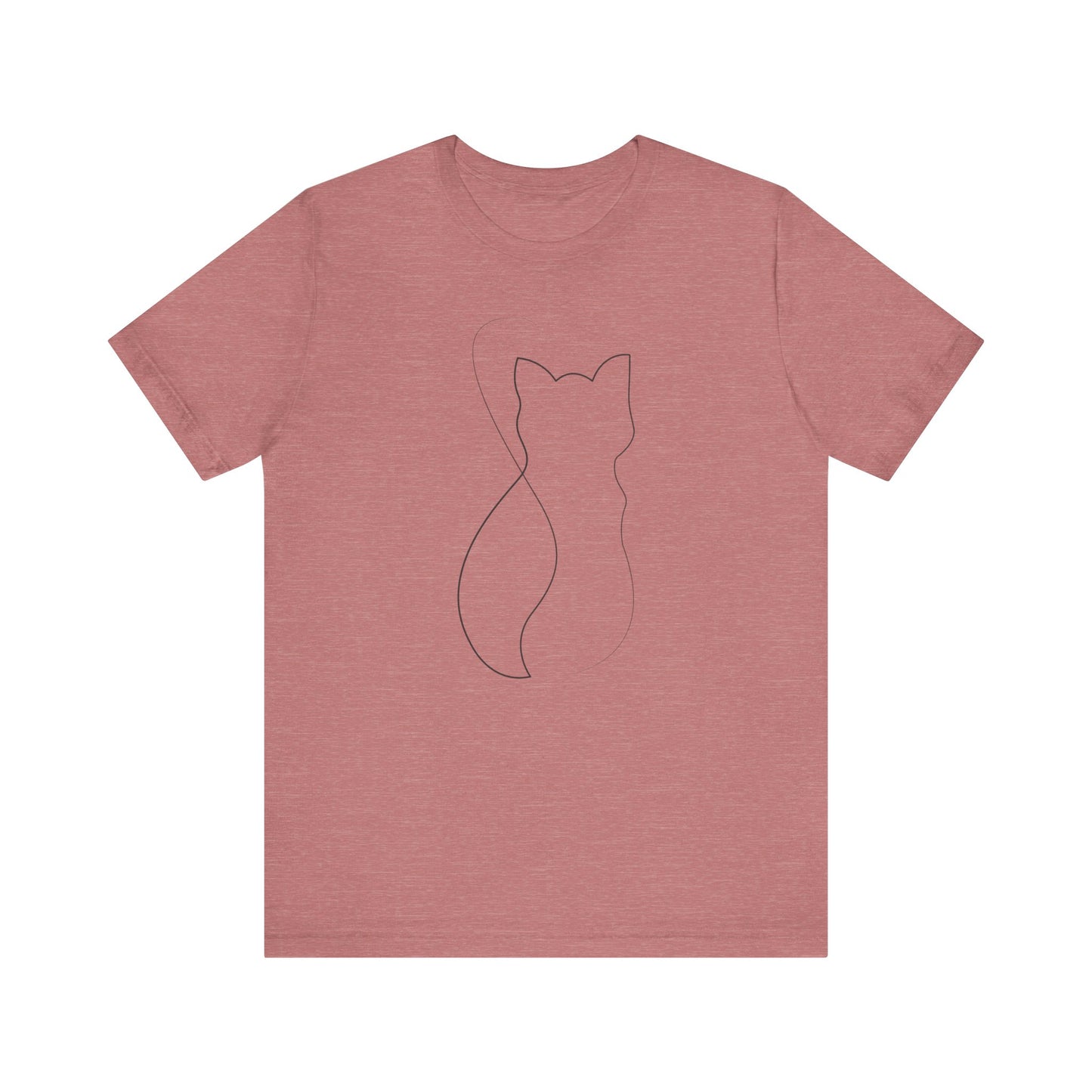 Delicate cat Unisex Jersey Short Sleeve Tee