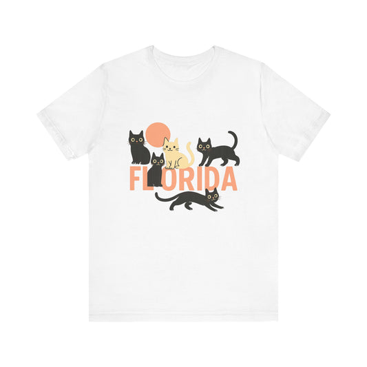 Florida Cats Unisex Jersey Short Sleeve Tee